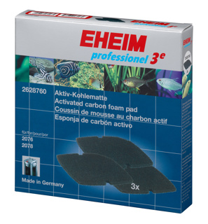 Eheim Carbon Filter Pads Pro 3e & 5e 450 -700 x 3