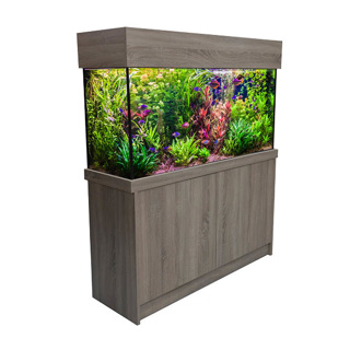 Amazon 36" Grey Bardolino Aquarium & Cabinet