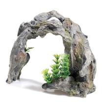 Classic Driftwood Arch With Plants 2610 2 pack