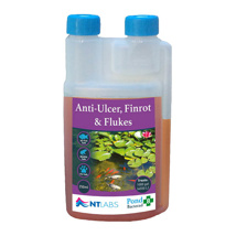 NT Labs Pond Bacterad Ulcers Finrot & Flukes 1L